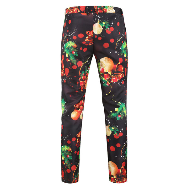 Men's Christmas Print Pants #XK28