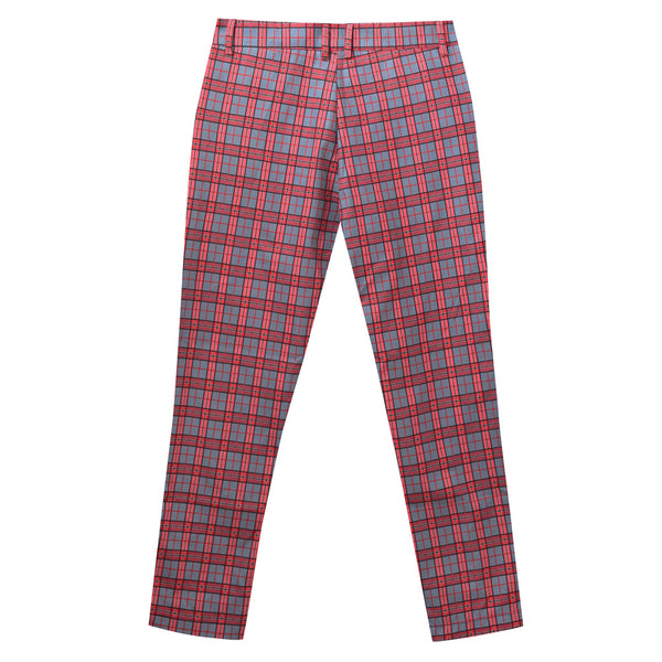 Men's Elegant Plaid Pants #XK6031