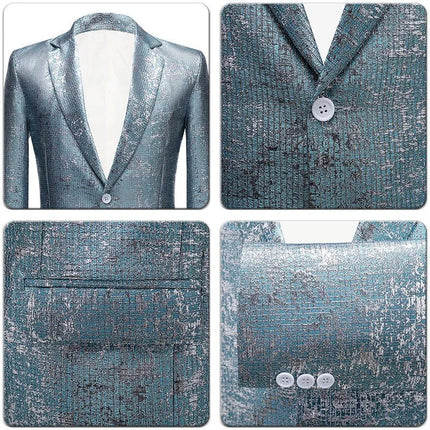 Men's Shiny Sequins Tuxedo  #S7010