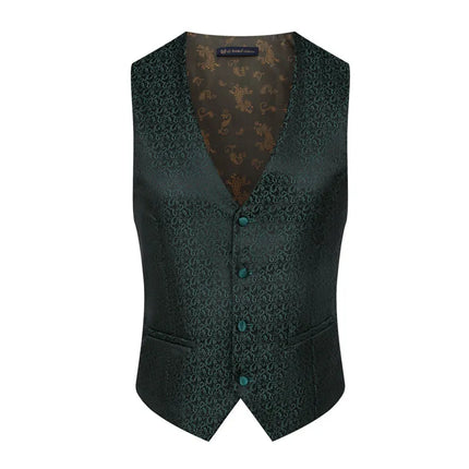 Men's 3 Piece Noble Knight Suit #S8583 - Suits | Green / XS