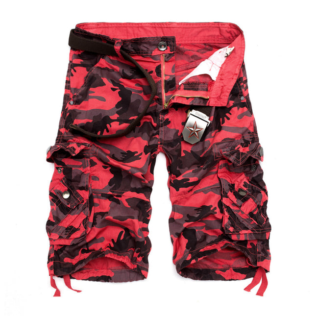 Men's Camouflage Print Shorts  #25061238