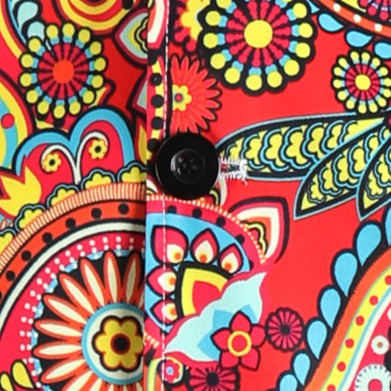 Men's Multicolor Printed Vest Suit - Vests | Multicolor / M
