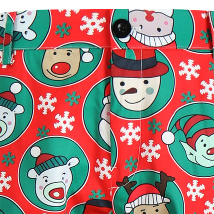 Men's Christmas Print Pants #XK638 - Pants | Multicolour / M