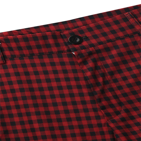 Men's Classic Plaid Pants #XK6032