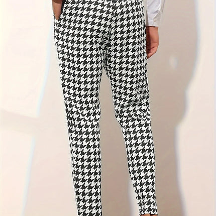 Men's Houndstooth Pants #25062389 - Pants | Multicolour / S