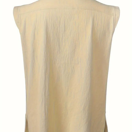 Men's Sleeveless Shirt #25061240 - | Beige / S