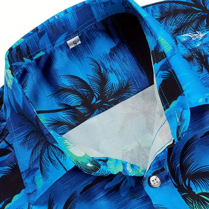 Men's Summer Print Shirt #25060913 - | Color1 / XS