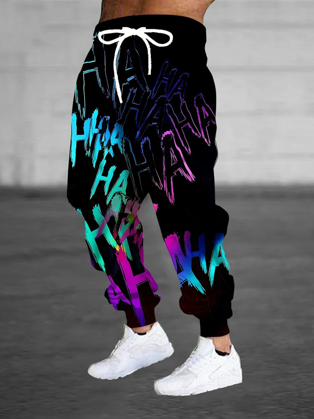 Men's Casual Print Joggers #25625009 - Pants | Multicolour / S