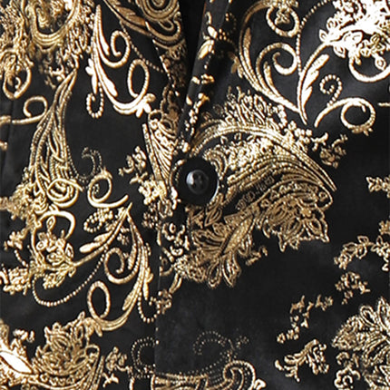 Men's Royal Gilded Suit #2TZ-XX2590 - Suits | Multicolor / M