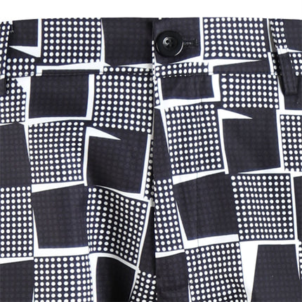 Men's Vintage Style Plaid Pants #XK1116 - Pants | Black / S