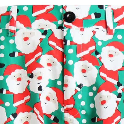 Men's Christmas Printed Pants #XK632 - Pants | Multicolour / M