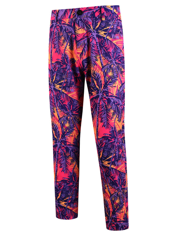Holiday Style Printed Leisure Pants