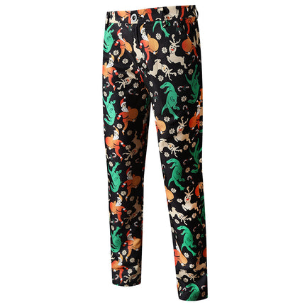 Men's Printed Vest Suit #2TZMK49 - Suits | Multicolour / M