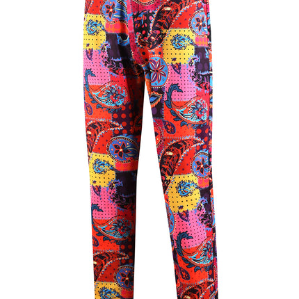 Men's Print Suit - Stylish & Elegant - Suits | Multicolour / M