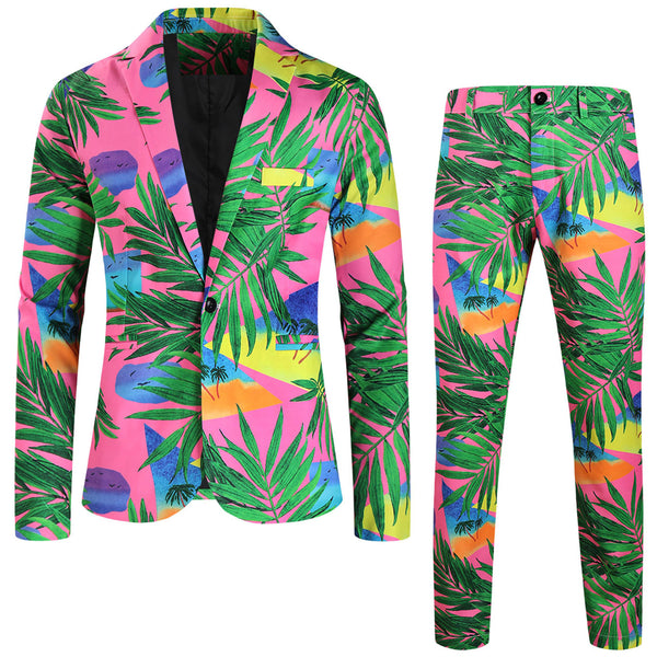 Men's Colorful Casual Suit #2TZ-XX312