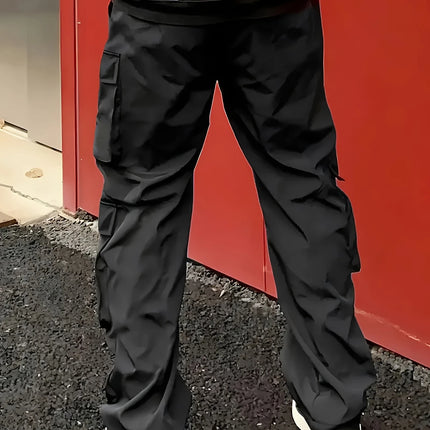Men's Fashion Cargo Pants #25062080 - Pants | Black / S