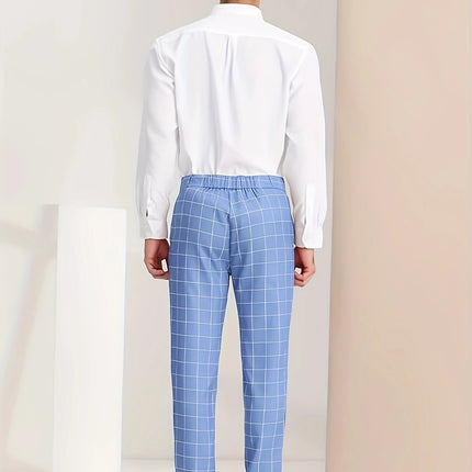 Men's Classic Plaid Pants #25061772 - Pants | Yellow / S