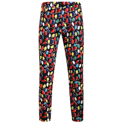 Men's Colorful Printed Pants #XK635 - Pants | Multicolour / M