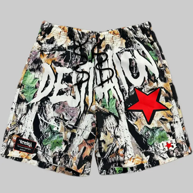 Men's Fashion Drawstring Shorts #25060910 - | Color1 / XS