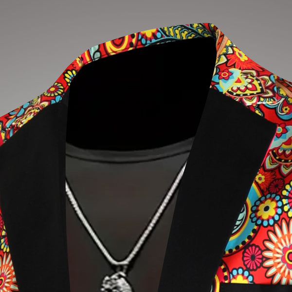 Men High Quality Print Blazers