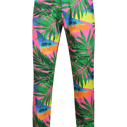 Holiday Glow Printed Leisure Trousers - Pants | Multicolor / M