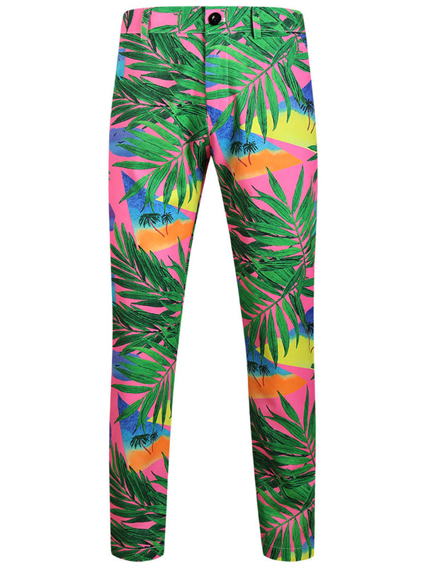 Holiday Glow Printed Leisure Trousers