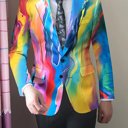 Men's Fashion Colorful Blazer #25061766 - Blazers | Color1 / S