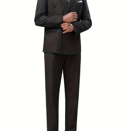 Men's Formal 2pcs Suit #25062390 - Suits | Blue / XS