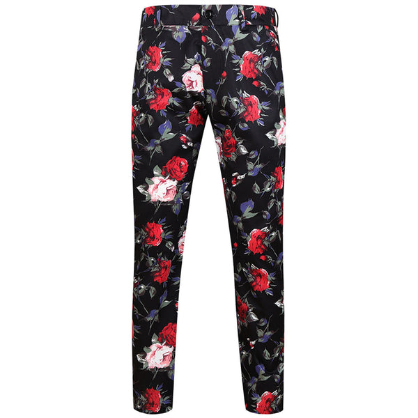 Men's Floral Print Suit #2TZ180