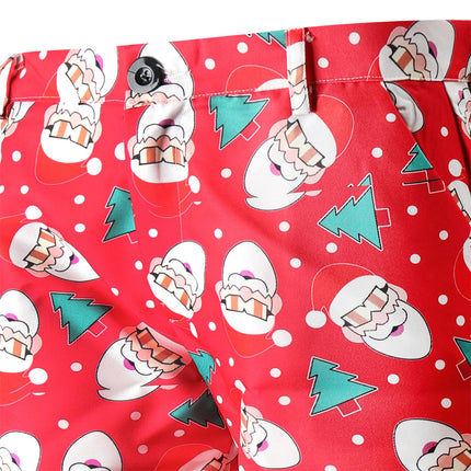 Men's Christmas Print Pants #XK54 - Pants | Multicolour / M