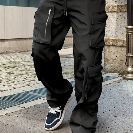Men's Fashion Cargo Pants #25062080 - Pants | Black / S