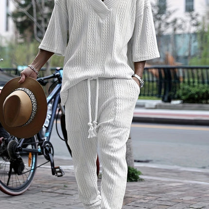Men's Casual Knitwear Set #25062401 - | Khaki / S