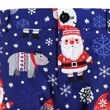 Men's Christmas Print Pants #XK657 - Pants | Multicolour / M