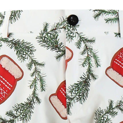 Men's Christmas Gloves Vest Suit #2TZMK651 - Suits | Multicolour / M