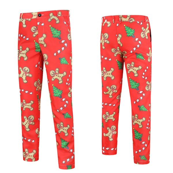 Men's Christmas Printed Pants #XK26