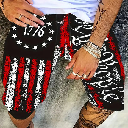 Men's Print Shorts #25060912 - | Multicolour / M