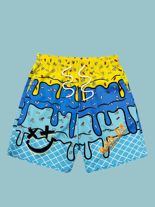 Men's Casual Beach Shorts #25061660 - | Color1 / XS