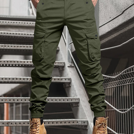 Men's Casual Cargo Pants #25624006 - Pants | Khaki / S