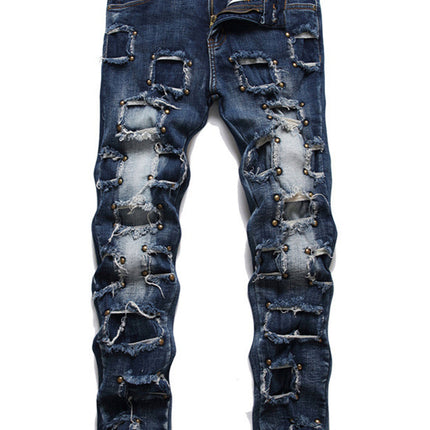 Men's Ripped Jeans #25062499 - Pants | Blue / 30