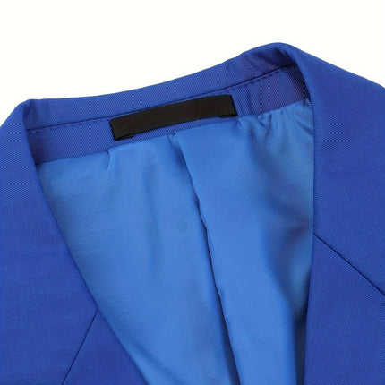 Men's Formal 2pcs Suit #25062390 - Suits | Blue / XS