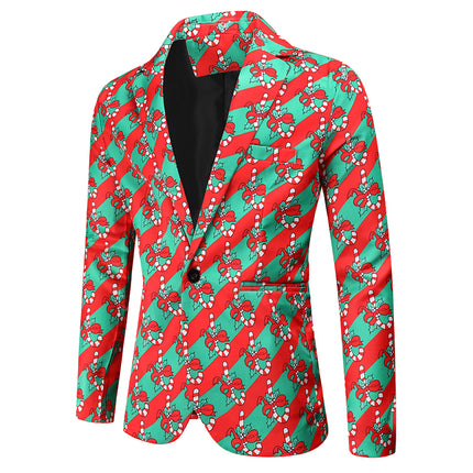 Men's Colorful Three-Piece Suit #3TZMK45 - Suits | Multicolour / M