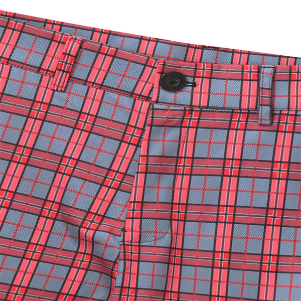 Men's Elegant Plaid Pants #XK6031
