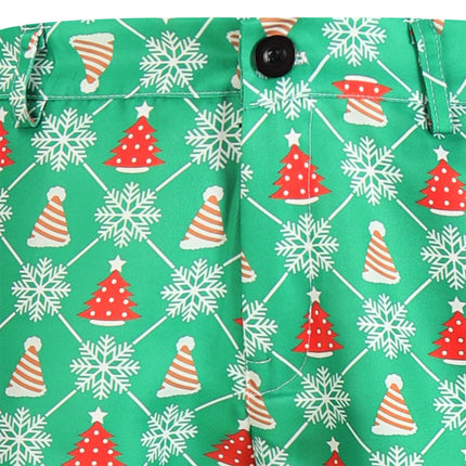 Men's Christmas Printed Pants #XK623 - Pants | Multicolour / M