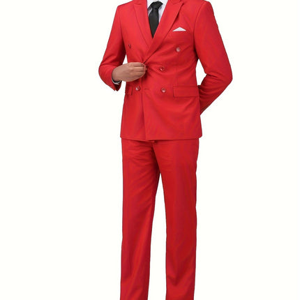 Men's Formal 2pcs Suit #25062390 - Suits | Blue / XS
