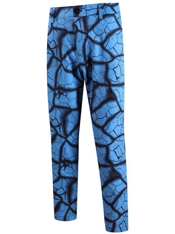 Men's Blue Wave Suit #2TZ-XX2501