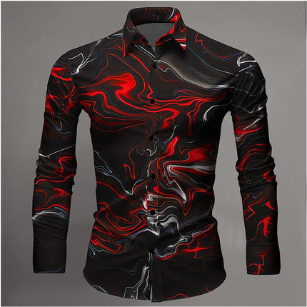 Men's Camo Print Shirt #25630029 - | Color1 / L