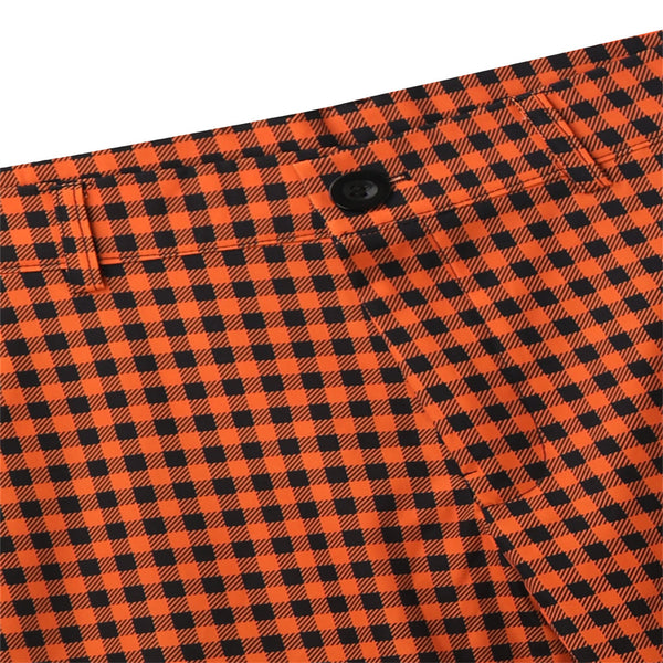 Men's Classic Plaid Pants #XK6032
