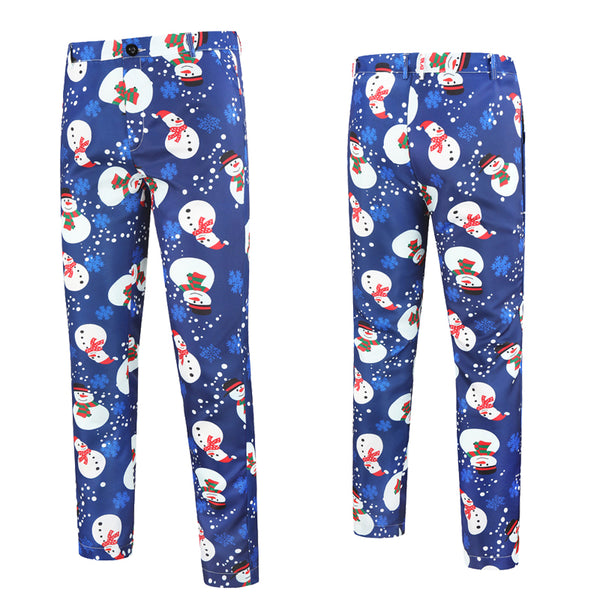 Men's Christmas Printed Pants #XK23