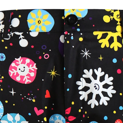 Men's Christmas Print Pants #XK653 - Pants | Multicolour / M