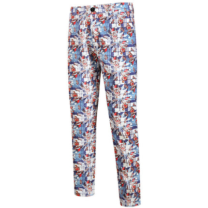 Men's Stylish Printed Vest Suit #2TZMK641 - Suits | Multicolour / M